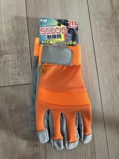 FUJI 耐久性手袋 LLサイズ オレンジのサムネイル