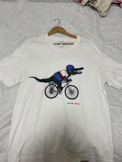 LACOSTE x NETFLIX コラボ Tシャツ ホワイト サイズ5のサムネイル