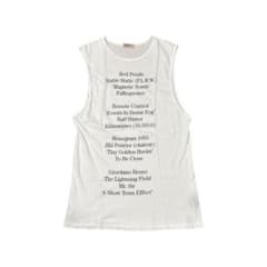20ss Raf Simons Graphic Sleeveless Tee - メルカリ