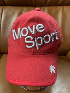 DESCENTE Move Sport ゴルフ キャップ レッドのサムネイル