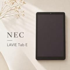 NEC LAVIE Tab E PC-TAB08F01 本体 タブレットケース付 - メルカリ