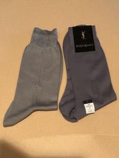 Dior & YSL メンズソックス 2足セット グレー系のサムネイル