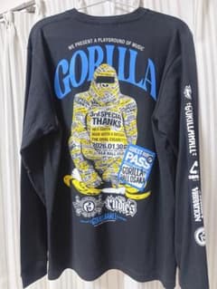 GORILLA HALL 3rd 限定 ロングTシャツ Lサイズ - メルカリ