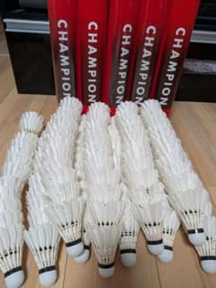 バドミントン中古シャトル240球＋クズシャトル120球サービス - メルカリ