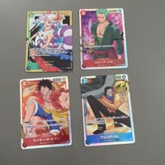 ヤマトSEC ゾロ　ルフィ　クロコダイルSRのサムネイル