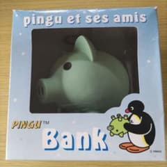 ピングー ブタ 貯金箱 緑 PINGU Bank m23746315989_1.jpg?1735447788