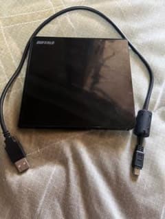 BUFFALO DVSM-PU12VBK CD-R/RWドライブのサムネイル