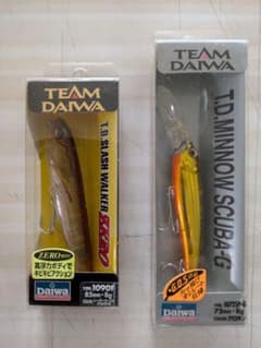 TEAM DAIWA 2000年限定ルアー　Aセット（7個） TEAM DAIWA ルアー 2点セット - メルカリ