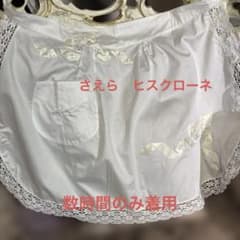 さえらヒスクローネ レース装飾エプロン - メルカリ