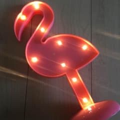 フライングタイガー フラミンゴスタンドライト フランフランのサムネイル