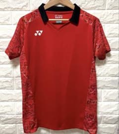 YONEX 吸汗速乾 ポロシャツ Tシャツ　レッド