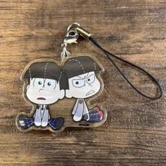 カラ松 十四松 制服 おそ松さん COLLABO CAFE アクリルチャーム - メルカリ