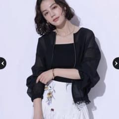 レース付きメッシュブルゾンアルページュストーリー完売‼️日曜までの