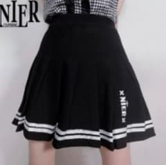 NieR レディース服　ハイウエストプリーツスカートパンツ　1点のサムネイル