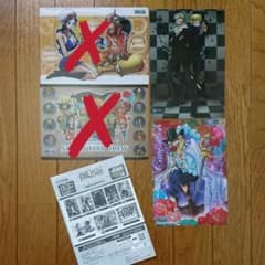 i様専用　ONE PIECE　ビジュアルクリアプレート　3枚組のサムネイル