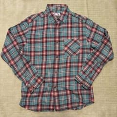 GLOBAL WORK チェック柄ネルシャツ 長袖 M 未使用のサムネイル