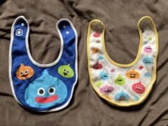 【美品】ドラゴンクエスト スライム よだれかけ 2枚セットのサムネイル