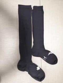 MIZUNO 野球 ストッキング ソックス 黒 ジュニア 21-24cm