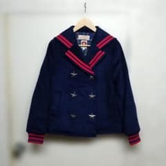 W794 Candy Stripper セーラーカラー ショートコート - メルカリ