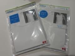 UNIQLO AIRism タンク トップ 2枚セット Lサイズのサムネイル