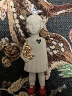 Lammers & Lammers 陶器製のクロネットドール　大①ことりのサムネイル