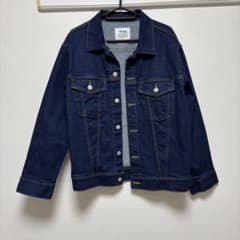 ikka ダークブルー デニムジャケットのサムネイル