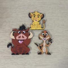 KIIPA キーパー　木製パズル　ライオン・キング パズル 3体セットのサムネイル