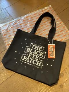 L blackeyepatch トートバッグ　ブラックアイパッチ BLACK EYE PATCH 未使用 ブラックアイパッチ トート バッグ L - メルカリ