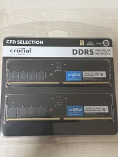 CFD/Crucial DDR5-4800 64GB (32GB x 2枚組) - メルカリ