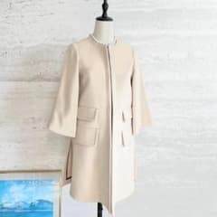 極美品☆MIKAKO NAKAMURA☆カシミヤ100☆ダブルフェイス☆コート