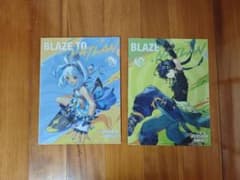 原神 BLAZE TO NATLAN クリアファイル 2枚セットのサムネイル
