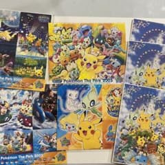 レア⭐︎ ポケパーク　ポケモン・ザ・パーク　2005 シールステッカー　7枚