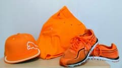 プーマ　ウエアーセット　キャップ、パンツ、シューズのサムネイル