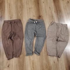 ZARA KIDS パンツ3点セット　1度使用美品のサムネイル