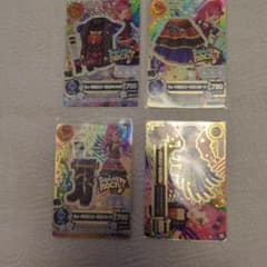 アイカツ カード ミュージカルスコーピオン 4枚セットのサムネイル
