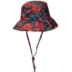 ロキシー 花柄 サファリハット アウトドアハットのサムネイル