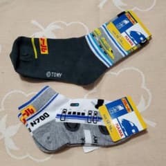 ぷらレール　靴下　２足セットのサムネイル
