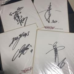 楽天イーグルス直筆サイン色紙4枚セット - メルカリ