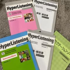 hyperlistening 英語参考書 CDつきのサムネイル