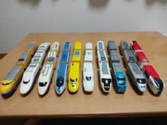 プラレール　新幹線　特急　車両まとめ売り　10台セットのサムネイル