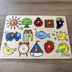 ボーネルンド BorneLund 木製パズル 他　知育玩具のサムネイル