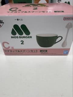 MOS BURGER 머그컵 & 숟가락 세트