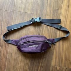 美品 Mont-bell モンベル デルタガセットポーチS パープル 男女兼用