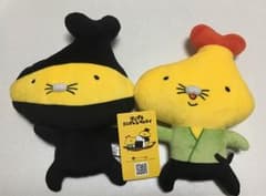 テンプラニンジャ&サムライ ぬいぐるみセットのサムネイル