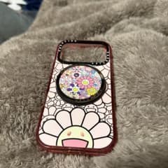 CASETiFY iPhone용 케이스 무라카미 타카시 꽃
