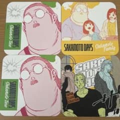 SAKAMOTO DAYS コースター 4枚セットのサムネイル