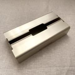 金属製ティッシュボックスホルダー ゴールド ティッシュケース ペーパーホルダーのサムネイル