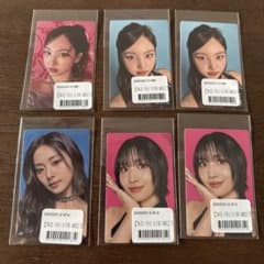TWICE オンラインくじ　6枚セットのサムネイル