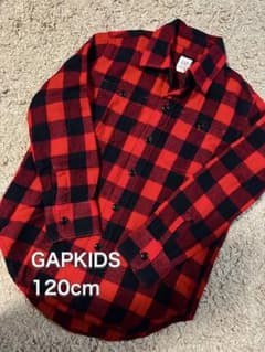 GAPKIDS チェックシャツ 120cmのサムネイル