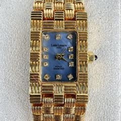 新品電池交換/稼働品】Louis Lasserre/ルイスラサール天然ダイヤ 